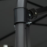 Parasol de patio cantilever 8 pi, parapluies suspendus