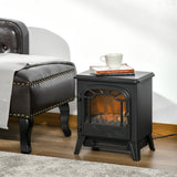 Freestanding Electric Fireplace Stove Heater with
