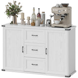Sideboard with 3 Drawers and 2 Doors, 47