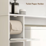 Over the Toilet Storage Cabinet, Bathroom Organizer with Adjustable Shelf