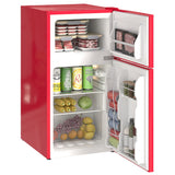 3.2 Cu Ft Compact Refrigerator, Adjustable Shelves and Reversible Doors for Bedroom