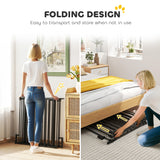 Foldable Dog Playpen Indoor for Small Medium Dogs with Door