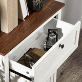 Farmhouse Sideboard Storage Cabinet with Doors and Drawer for Kitchen
