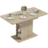 Extendable Dining Table for 4-6 People, 43.3