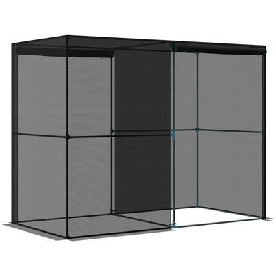 94.5''x47.25''x 72.75'' Heavy Duty Outdoor Greenhouse W/ Frame Garden Planting Warm House With Roll-Up Zipper Doors for Seedlings
