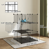 3 Tier Cat Cage Crate