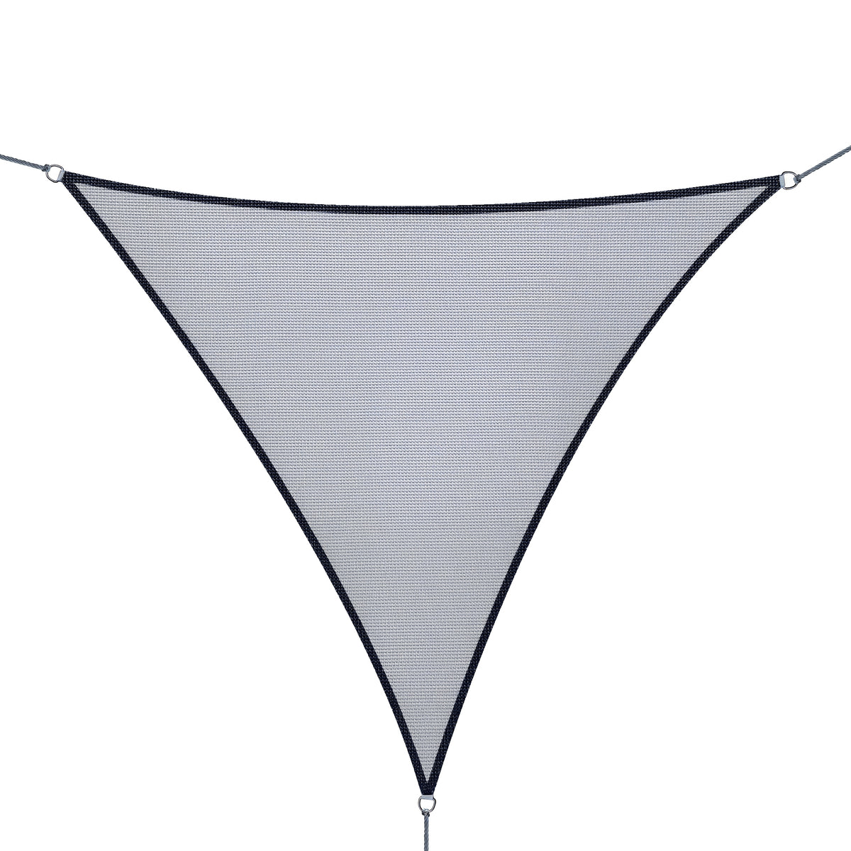 Voile d'ombrage de soleil canopée triangle 10' Abri de pelouse patio extérieur avec protection UV et sac de transport