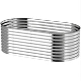 5 x 2.5 x 2 ft Galvanized Raised Garden Bed