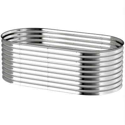 5 x 2.5 x 2 ft Galvanized Raised Garden Bed