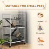 5-Tier Rolling Small Animal Cage