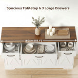 Sideboard Buffet Cabinet, 55