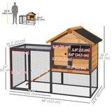 Rabbit Hutch Outdoor, 48