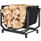 Firewood Rack Outdoor, Indoor Fire Wood Storage Rack
