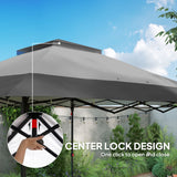 12' x 12' Foldable Pop-up Party Tent Instant Canopy Sun Shade Gazebo Shelter with Steel Frame