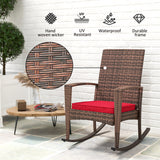 Outdoor PE Rattan Rocking Chair
