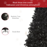7ft Artificial Christmas Tree Holiday Home Indoor Decoration with Automatic Open