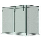 Cage de culture 6,5 x 3,3pi, sac de rangement et piquets au sol