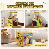 2 in 1 Cardboard Cat House