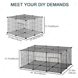 Small Animal Cage for Bunny, 22 Panels