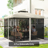 Replacement Mosquito Netting for Gazebo 10' x 1