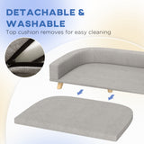 Sofa pour chiens pour grands chiens avec housse lavable