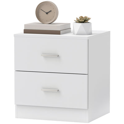 Bedside Table with 2 Drawers