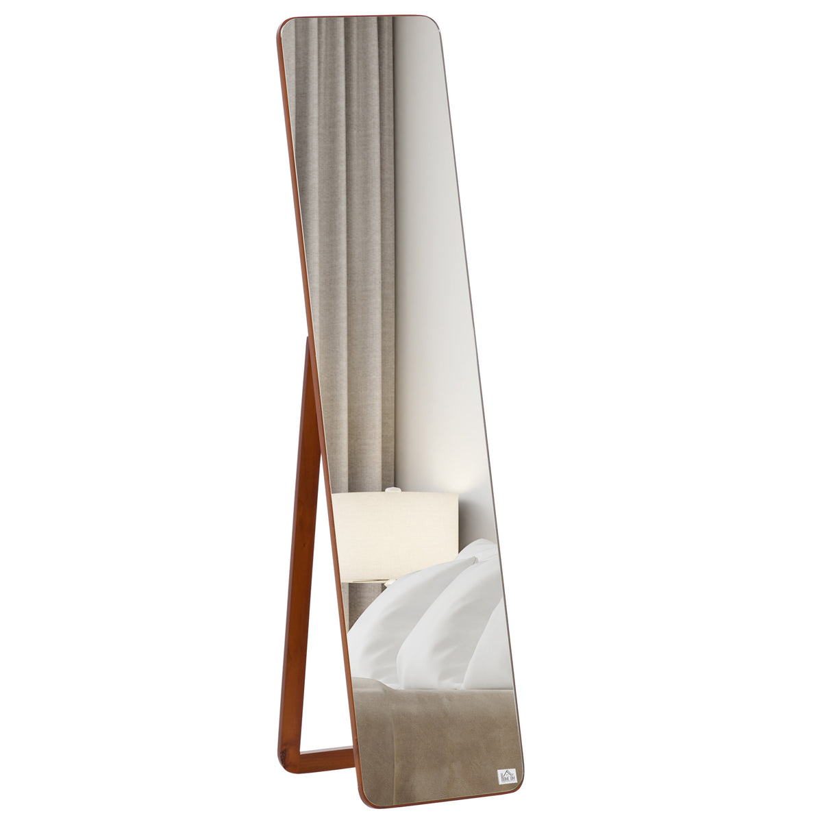 Full Length Mirror for Bedroom, Wall Mirror with Wood Frame, 15