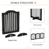 Barrière pour chien pliable 24