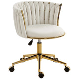 Office Chair, Adjustable Height, Rolling Wheels