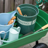 Chariot de jardin acier avec poignée et pneus pneumatiques 10