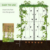 Metal Trellis Set of 2