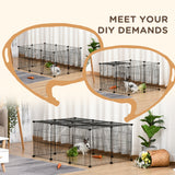 Small Animal Cage for Bunny, 16 Panels