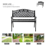 Banc de jardin extérieur, banc de patio 40