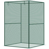 94.5''x47.25''x 72.75'' Heavy Duty Outdoor Greenhouse W/ Frame Garden Planting Warm House With Roll-Up Zipper Doors for Seedlings