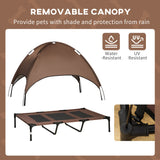 Elevated Dog Bed with Canopy, 48