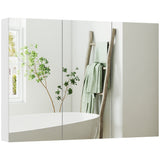 Three-Mirror Bathroom Medicine Storage Cabinet