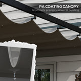10' x 10' Retractable Pergola