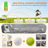 Automatic Dog Ball Launcher with 5 ETPU Balls 2.3