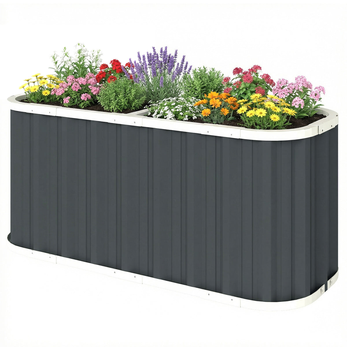 Galvanized Raised Garden Bed