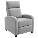 Fauteuil inclinable en tissu