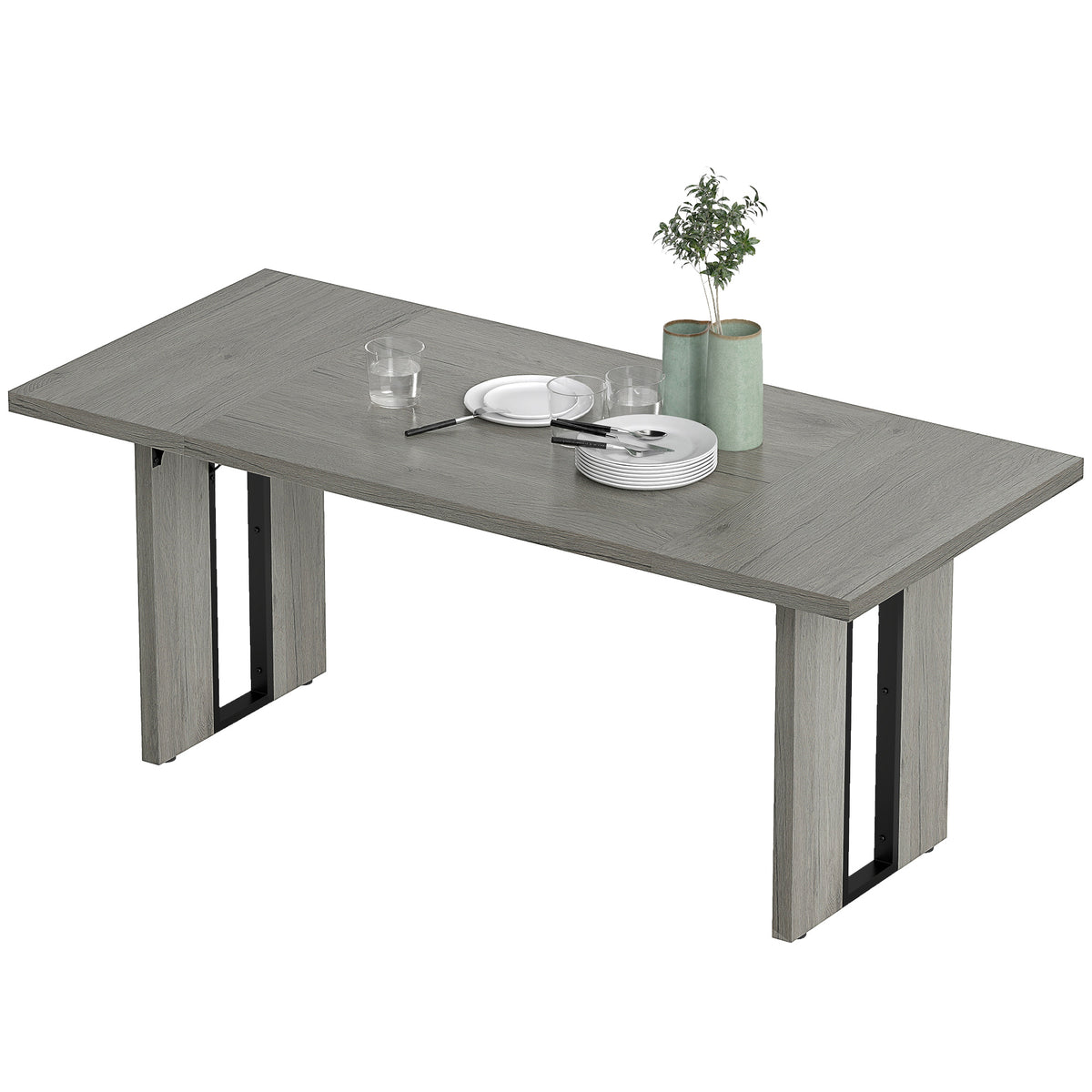 Industrial Kitchen Table for 8, 71