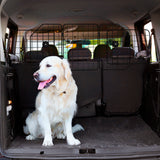 Dog Car Barrier for SUV, Adjustable Car Divider for Trunk Cargo Area, Heavy-Duty Steel Wire Mesh Barrier