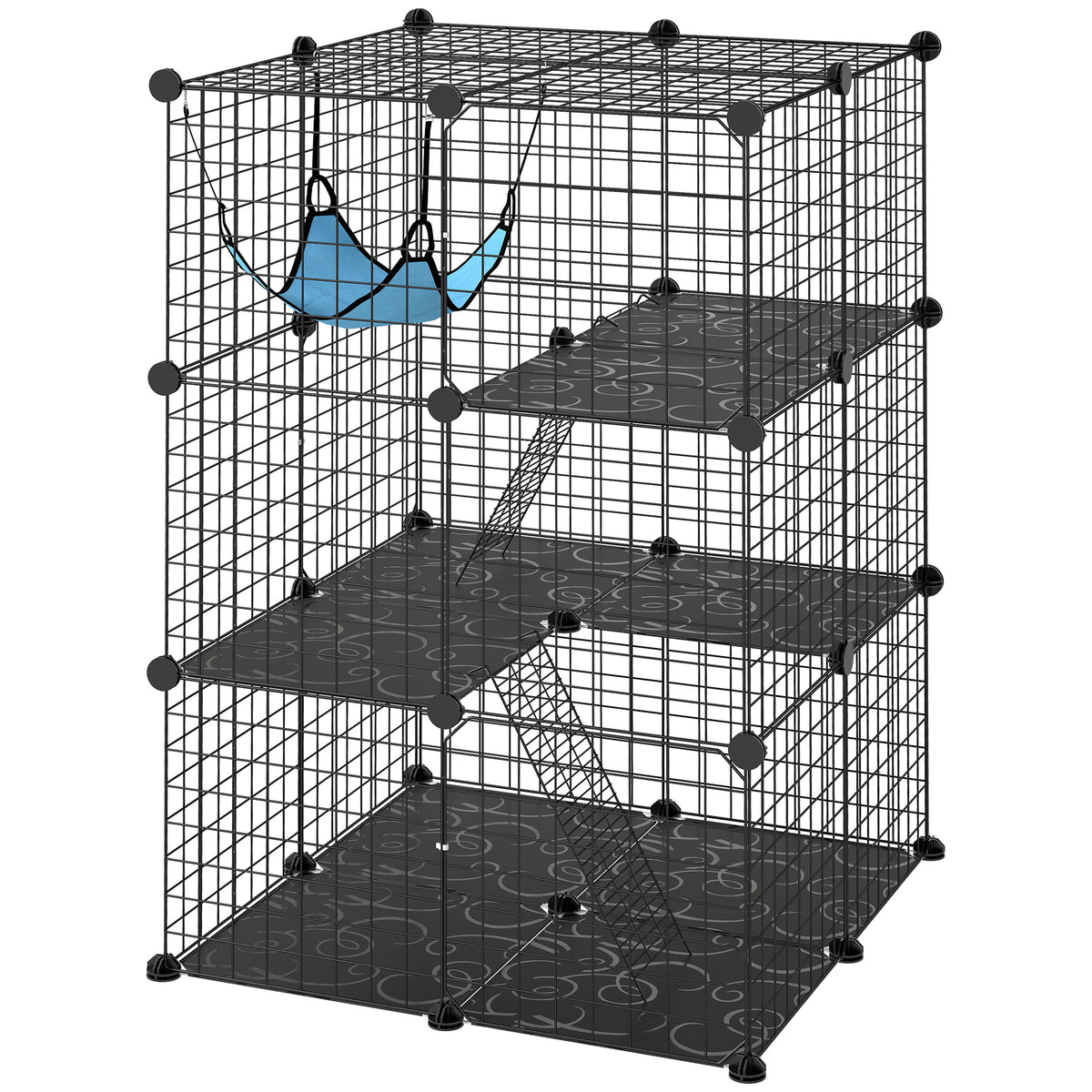 3 Tier Cat Cage Crate