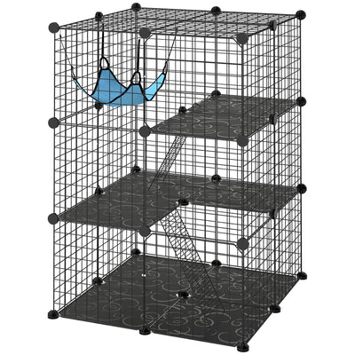 3 Tier Cat Cage Crate