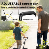 Chariot de jardin en acier, roues 10