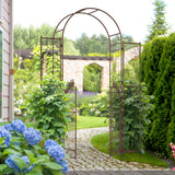 7ft Garden Arch Trellis, Metal Arch