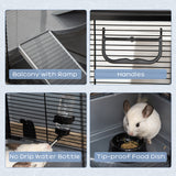 Cage pour Hamster 3 Étages