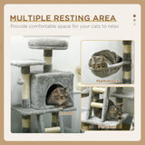 52 Inch Large Cat Tree for Indoor Cats