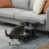 3 Tier Pet Stairs Dog Cat Step Scratch Post Furniture