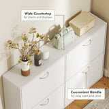 Flip Down Shoe Rack, Multi Cabinet, Wooden Shoe Shelf, 4 Drawer Organizer